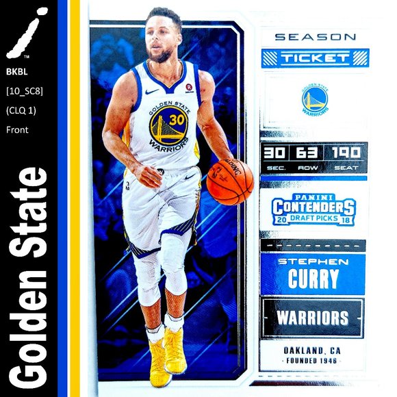 Panini Other - Golden State Warriors (Stephen Curry) - BKBL [10_SC8]